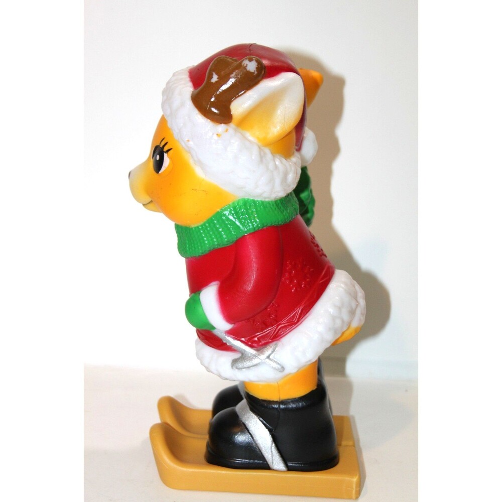 Reindeer Blow Mold 11” Table Top Light Up Battery Operated Christmas 2024 Decor - Picture 4 of 13